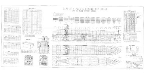 General Arrangement Plan Of 3300teu Container Ship Pdf Pdf How To