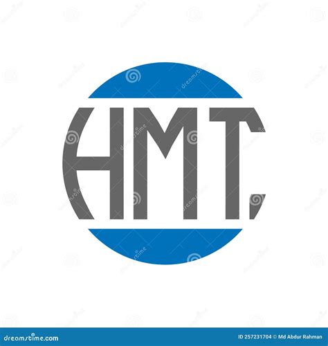 HMT Letter Logo Design on White Background. HMT Creative Initials ...