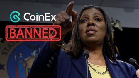 Coinex Banned In New York Attorney General Letitia James Sends A Warning To Crypto Companies