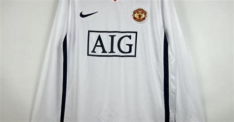 Manchester United 08 09 Uzun Kollu Deplasman Retro Forması Formacım