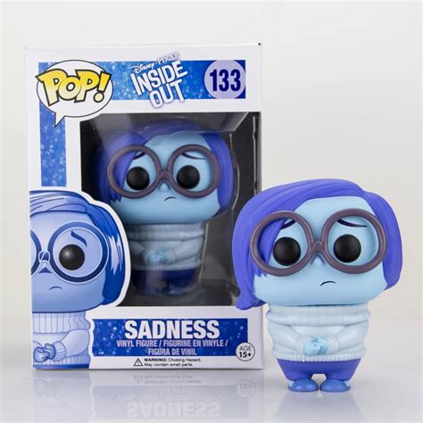 Genuine funko, funko pop pixar Inside Out Sadness vinyl figure, pop ...