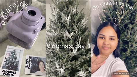 Vlogmas Day 1 Finding Our Christmas Tree First Time Ever Doing