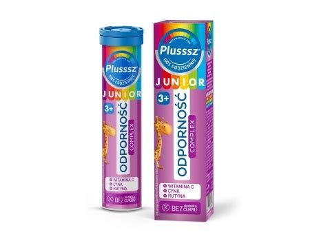 Plusssz Junior Odporno Complex Tbl Musuj Cych Cena I Opinie