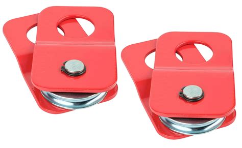 Pack Ton Snatch Block For Recovery Winch Towing Pulley Blocks