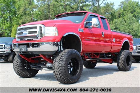 2003 Ford F 250 Super Duty Xlt Fx4 7 3 Diesel Lifted Supercab Long Bed 4x4