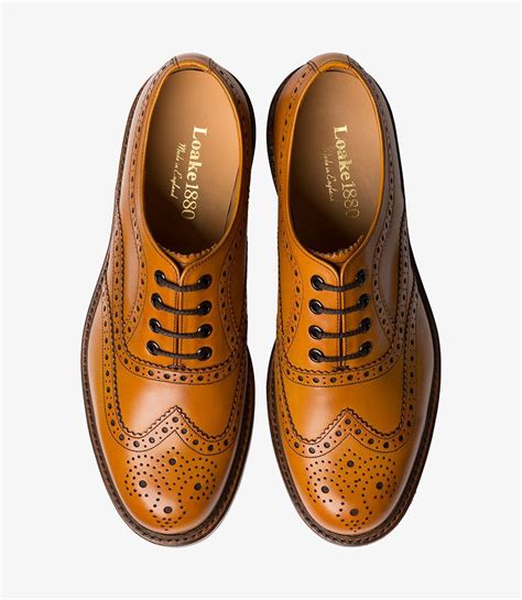 Loake Mens Brogues | Edward Tan | Dress shoes men, Brogues men, Men's ...