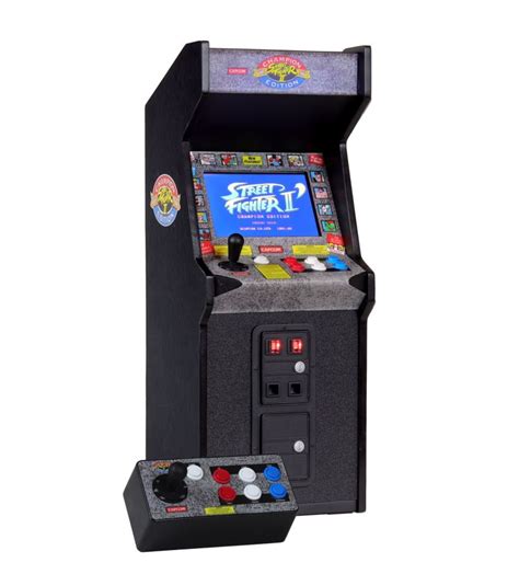 Action Figure Insider » Mini Street Fighter II arcade cabinet released ...