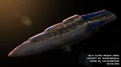 Commissioned Vela Starliner Concept Spaceship Spaceship Design Concept