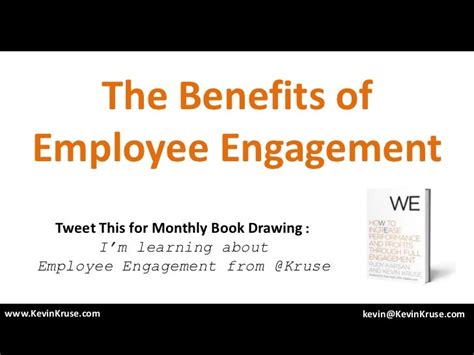 Benefits of Employee Engagement