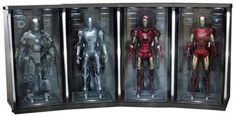 Hot Toys Iron Man 2 Hall of Armor - GeekAlerts