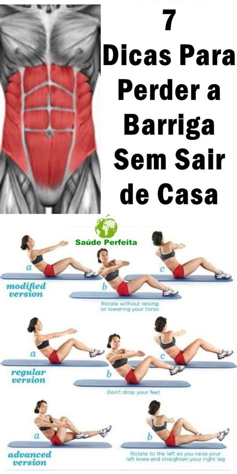 Exerc Cios Para Perder A Barriga Em Casa Workout Routine Abs