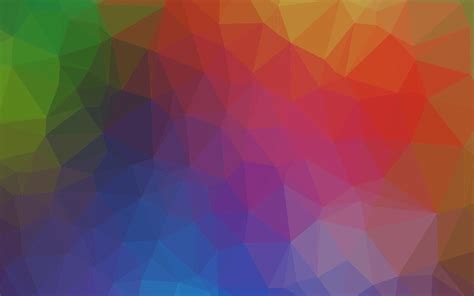 Light Multicolor Rainbow Vector Blurry Triangle Texture 12241261