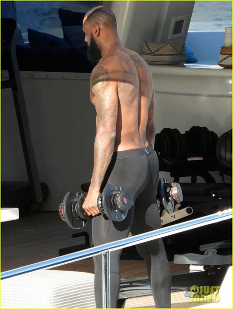 Lebron James Does A Shirtless Workout While Vacationing In Italy Photo 4821055 Lebron James