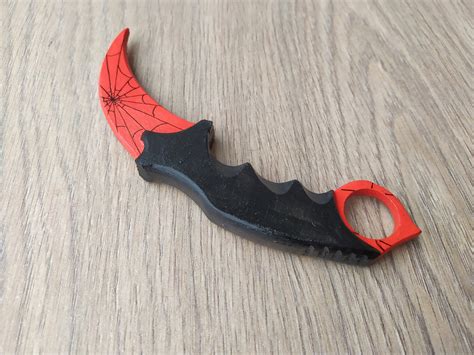 Wooden Karambit Knife in Different Skins, Toy. - Etsy