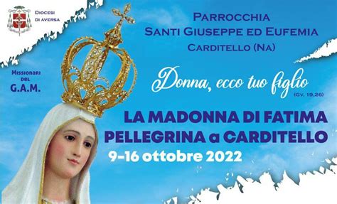 Carditello Dal 9 Al 16 Ottobre 2022 Nella Parrocchia Dei Santi