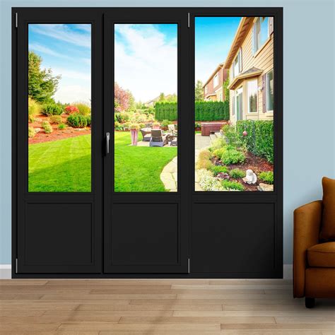 porte fenetre alu sur mesure  vantaux  fixe oscillo battant homiqa