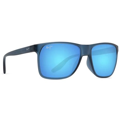 Maui Jim - Pailolo - Navy Blue - Polarized Rectangular Sunglasses ...