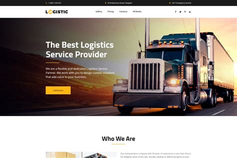 Freight Broker Website Templates Pamelacowles Blog