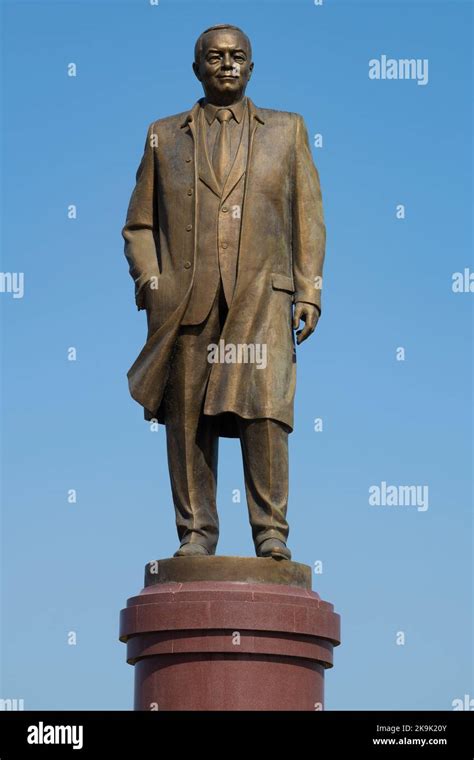 Samarkand Uzbekistan September Monument To Islam Karimov