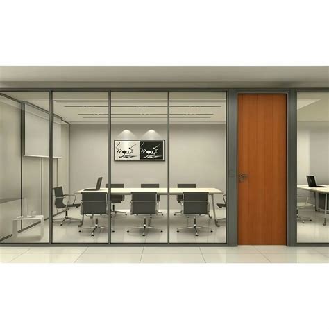 Jindal Grey Aluminum Office Partition For Anywhere At Rs 225 Square Feet In Ahmedabad