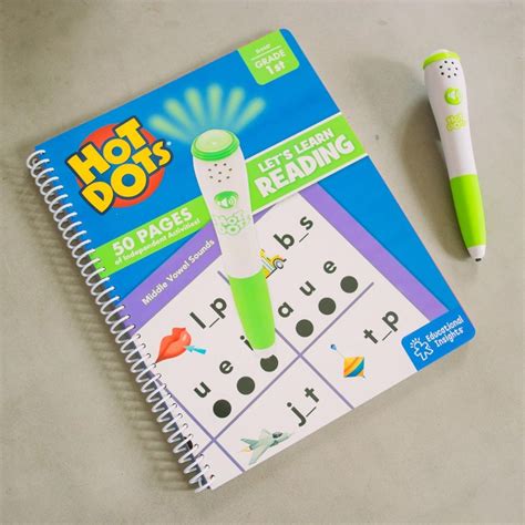 Educational Insights Hot Dots Let S Learn Reading St Grade Educanda