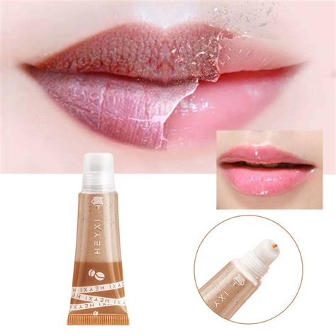 15g Heyxi Coffee Lip Scrub Exfoliating Fading Lip Lines Moisturizing