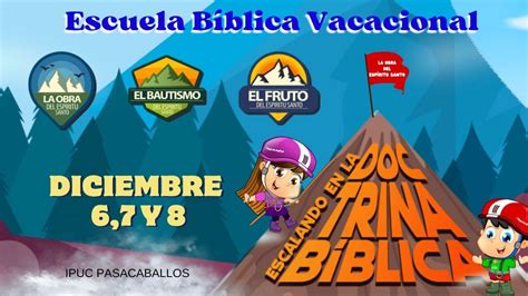 Escuela Biblica Vacacional YouTube