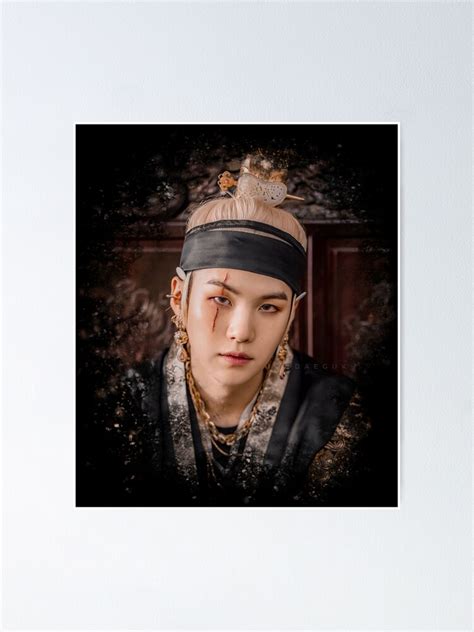 Suga Min Yoongi Daechwita Agust D D 2 Poster By Margueritta