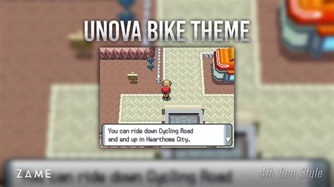 Unova Bike Theme Ds Remix Pok Mon Diamond Pearl Platinum Youtube