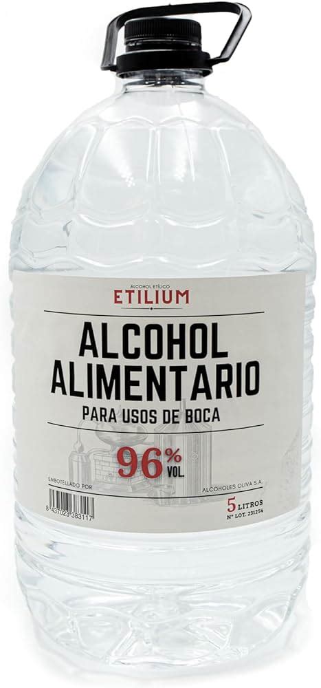 Alcohol Etilico Grado Alimenticio Potable Litros Ca A Alcohol