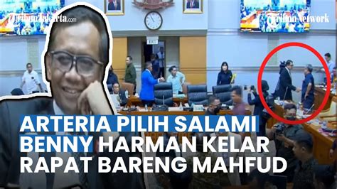 Sempat Debat Panas Arteria Dahlan Pilih Salami Benny Harman Kelar