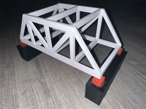 Truss bridge by Qased | Download free STL model | Printables.com