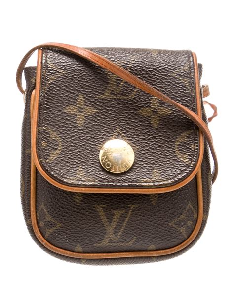 Louis Vuitton Monogram Pochette Cancun Brown Mini Bags Handbags