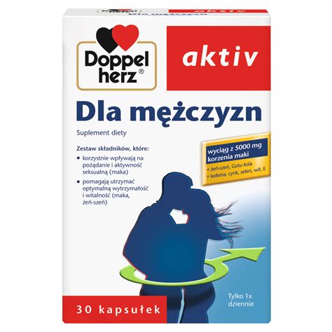 Doppelherz aktiv dla mężczyzn na wzmocnienie libido Doppelherz