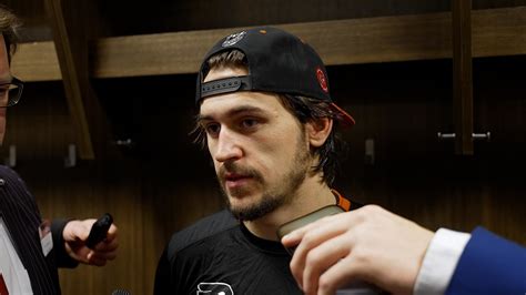 12 Postgame Konecny Philadelphia Flyers