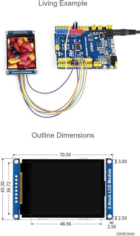 Waveshare Inch Lcd Display Module With K Rgb Colors