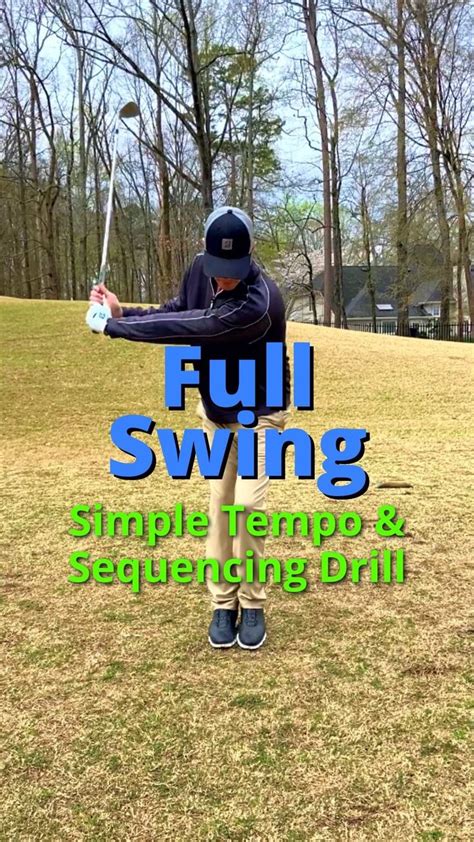 Neal York PGA On Instagram Golf Full Swing Tempo Drill