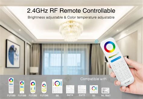 Controlador Regulador Rgbw V Dc Mando Rf Zonas Miboxer