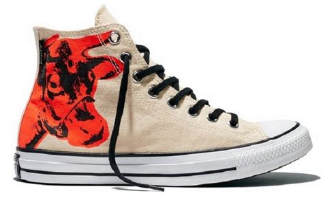 Andy Warhol Art Inspires New Converse Fashion Sneakers - Artcentron