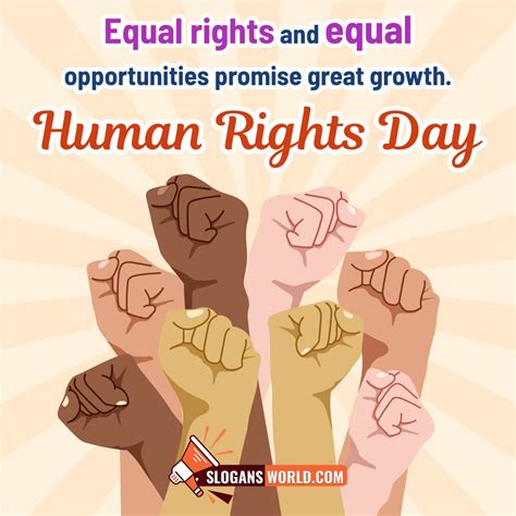 Slogans On Human Rights Day Slogans World