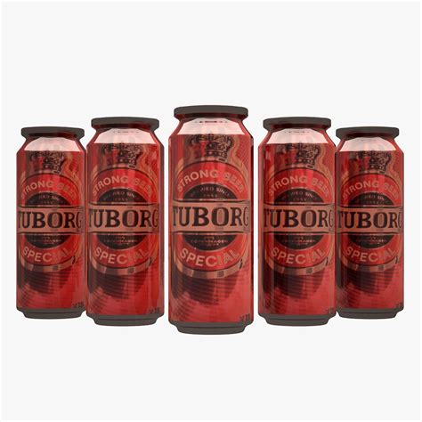 Tuborg Beer Can Modèle 3d 19 Max Fbx Obj Free3d