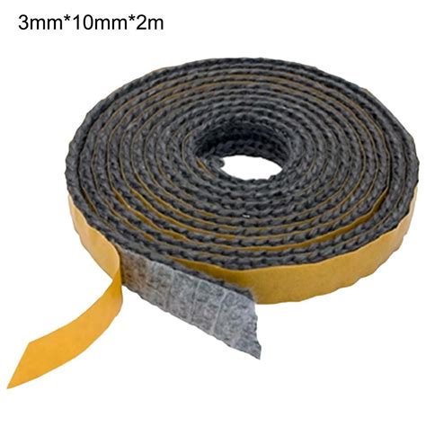 M Black Flat Stoves Ropes Adhesive Glass Chimney Fireplace Sealingtape