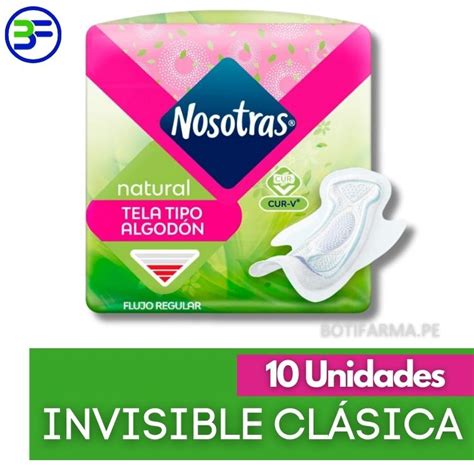 Toallas Higi Nicas Nosotras Natural Invisible Bolsa Un