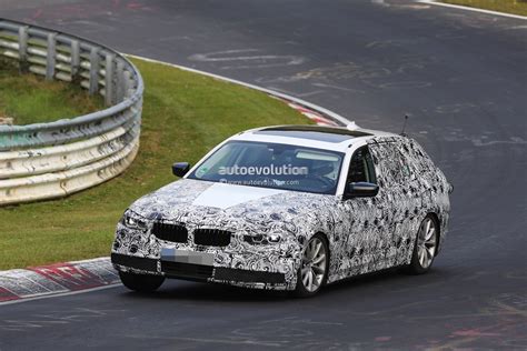 Bmw G Series Touring Spied Showing Huge Body Roll On The