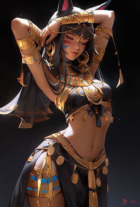 Pin By Hazard On Oc Ideas In Anime Egyptian Egyptian Character