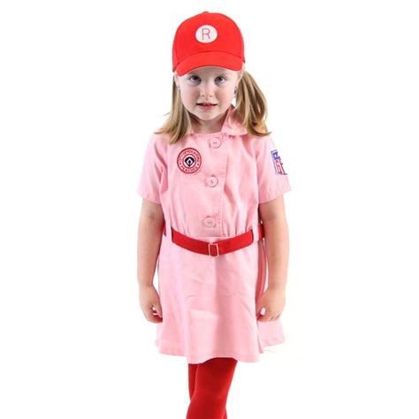 AAGPBL Kids Rockford Peaches Uniform