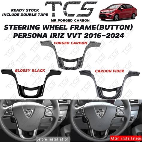 Tcs Proton Persona Iriz Vvt Car Steering Wheel Frame Cover