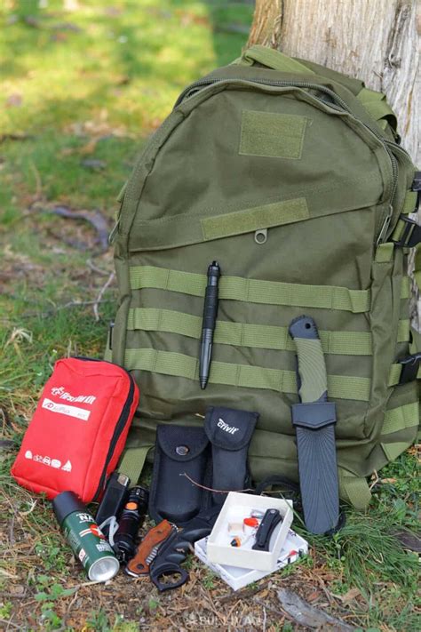 136 Bug Out Bag Essentials (+ PDF Checklist)