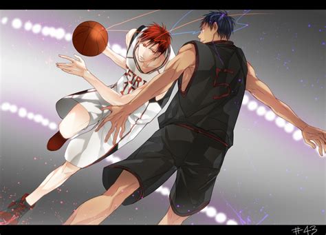 黒子のバスケ 火神大我 青峰大輝 The Basketball Which Kuroko Plays Kagami Taiga