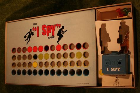 I Spy Board game Ideal 1965 | Little Storping Museum